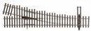 WalthersTrack 948-70014 Code 70 Nickel Silver DCC Friendly Number 4 Turnout -- Right Hand, HO