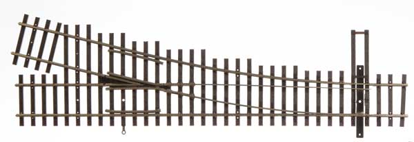 WalthersTrack 948-70014 Code 70 Nickel Silver DCC Friendly Number 4 Turnout -- Right Hand, HO