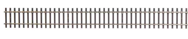 WalthersTrack 948-83007 Code 83 Nickel Silver Flex Track with Wood Ties -- Branch line ties - each section: 36" 91.4cm pkg(5), HO