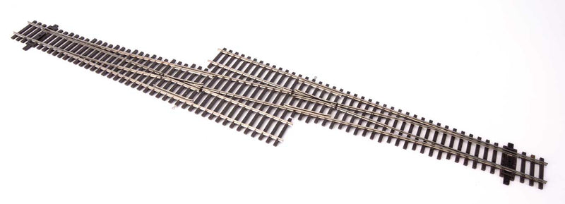 WalthersTrack 948-83075 Code 83 Nickel Silver DCC Friendly Number 6 Single Crossover Turnout -- Left Hand, HO