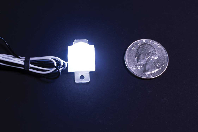 Walthers SceneMaster 949-4872 LED Dome Building Light 3-Pack -- Cool White, All Scale