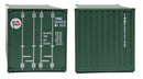 Walthers Scenemaster 949-8008 HO 20' Corrugated Container with Flat Panel - Assembled -- Linea Mexicana