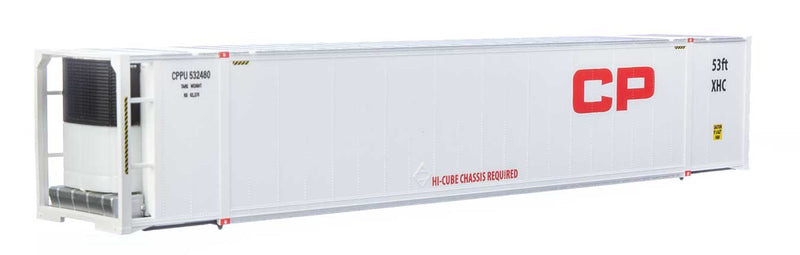 Walthers SceneMaster 949-8703 53' Reefer Container - Ready to Run -- Canadian Pacific, HO