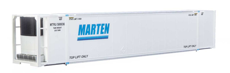 Walthers SceneMaster 949-8707 53' Reefer Container - Ready to Run -- Marten, HO