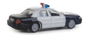 Walthers (SceneMaster) HO 949-12021 Ford Crown Victoria Police Interceptor, Police, Sheriff & Highway Patrol Decals (black, White Doors; Nonworking Ligh