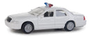 Walthers (SceneMaster) HO 949-12024 Ford Crown Victoria Police Interceptor, Police Agency Decals (white, Nonworking Lights)