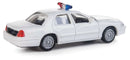 Walthers (SceneMaster) HO 949-12024 Ford Crown Victoria Police Interceptor, Police Agency Decals (white, Nonworking Lights)
