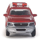 Walthers (SceneMaster) HO 949-12040 Ford Expedition Special Service Vehicle (SSV), Fire Command decals (red, nonworking lights)