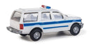 Walthers (SceneMaster) HO 949-12045 Ford Expedition Special Service Vehicle (SSV), Police, Sheriff & Highway Patrol Decals (white, Blue Stripe; Nonworking Ligh