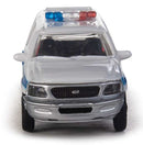 Walthers (SceneMaster) HO 949-12045 Ford Expedition Special Service Vehicle (SSV), Police, Sheriff & Highway Patrol Decals (white, Blue Stripe; Nonworking Ligh
