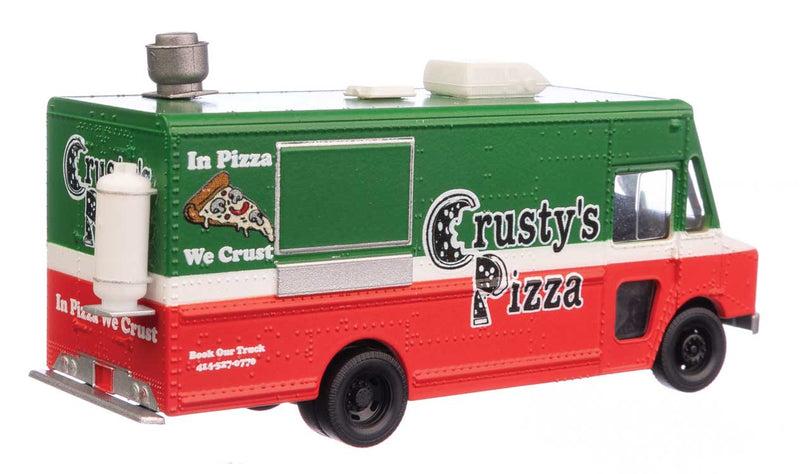 Walthers SceneMaster 949-12110 Morgan Olson(R) Route Star Van -- Crusty's Pizza Food Truck, HO