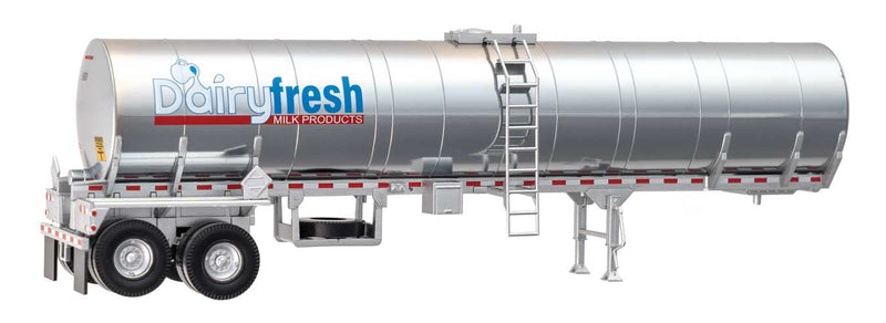 PREORDER Walthers SceneMaster HO 949-12353 Food Grade Tank Trailer, Dairy Fresh Milk Products