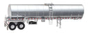 Walthers SceneMaster HO 949-12356 Food Grade Tank Trailer, Painted Unlettered
