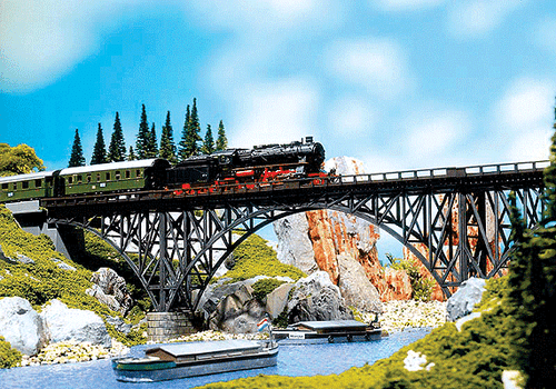 Faller HO 120541 Deck Arch Bridge Kit