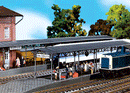 Faller HO 120204 Covered Platforms Weathered