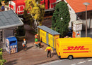 Faller HO 180281 DHL Package Stations (2)