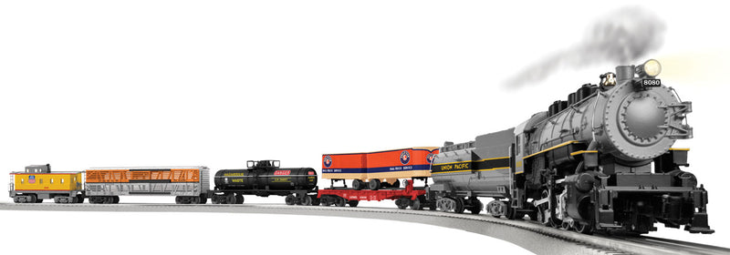 Lionel 6-81030Gold Coast Flyer Steam Freight Set - Conventional 3-Rail w/RailSounds -- Union Pacific, O Scale