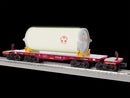 Lionel O 2526180 3-Rail 8-Axle Heavy-Duty Flatcar with Canister Load, AEC