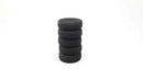 All Scale Miniatures HO 870972 Tire Stacks Unpainted 3D Printed Parts (5), Undecorated/Unlettered