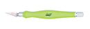 Excel 16027 K26 Fit Grip Knife With 11 Blade and Safety Cap (green)