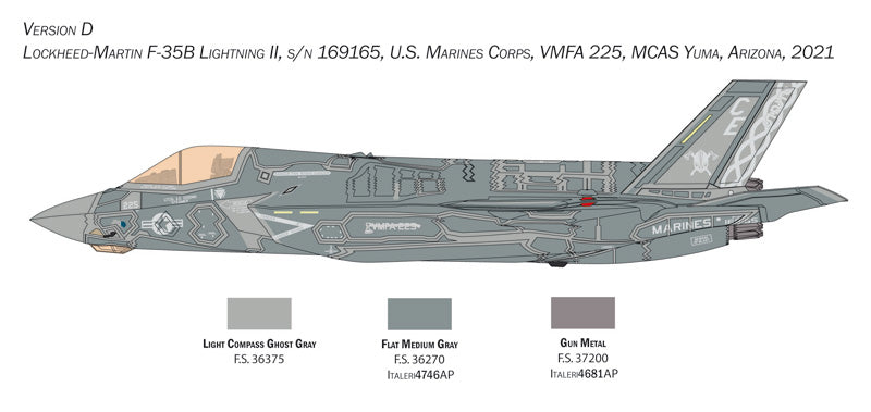 Italeri 2810 - SCALE 1 : 48 F-35 B Lightning II