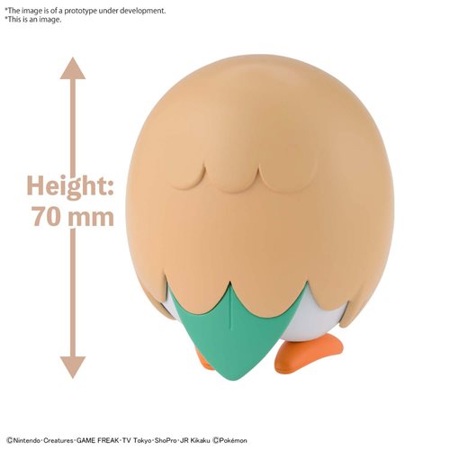 Pokemon Rowlet 10 Quick Model Kit 2617945