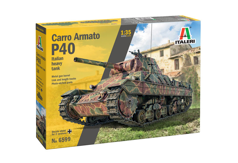 Italeri 6599 - SCALE 1 : 35 Carro Armato P40