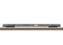 PREORDER Minitrix HO 24440 Saadkms Depressed Floor Flat Car, Rolling Road RAlpin Inc