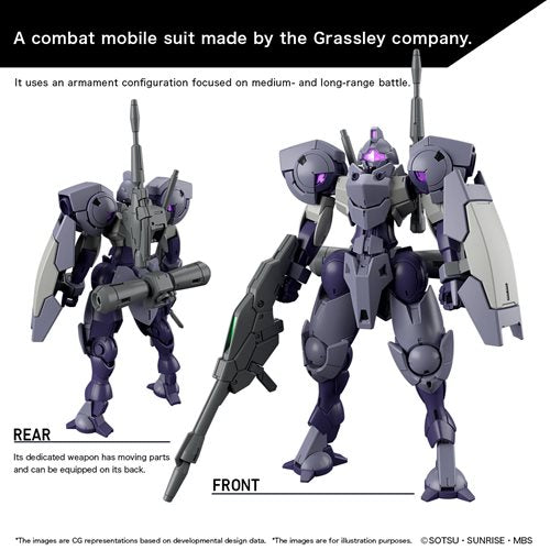 Mobile Suit Gundam: The Witch from Mercury Heindree Sturm High Grade 1:144 Scale Model Kit 2661364