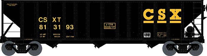 Bowser HO 43519 100-Ton 3-Bay Open Hopper, Executive Line, CSX