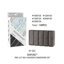 DSPIAE SPS02 Adhesive Sandpaper Set, #1000-#2500 Grit (100-Pack)