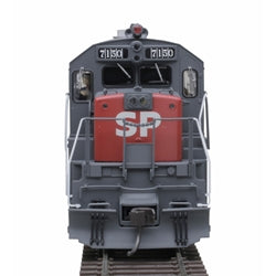 Atlas 10 003 670 GE U28C - Standard DC - Master(R) Silver -- Southern Pacific 7150 (Bloody Nose, gray, red), HO