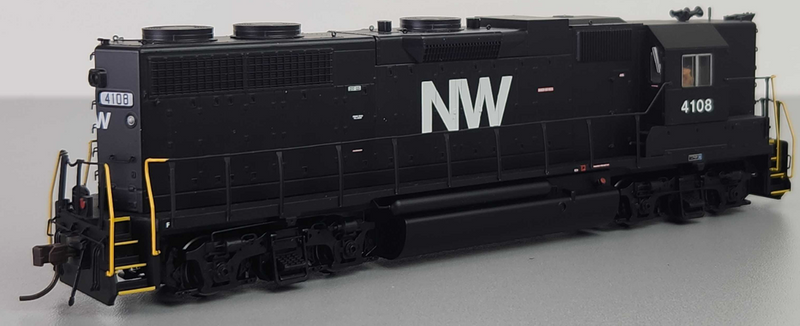 Atlas 10004069 HO GP38 SILVER NORFOLK WESTERN