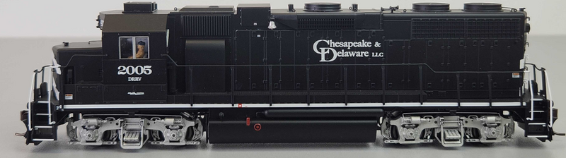 Atlas 10004078 HO GP38 GOLD CHESAPEAKE & DELAWARE