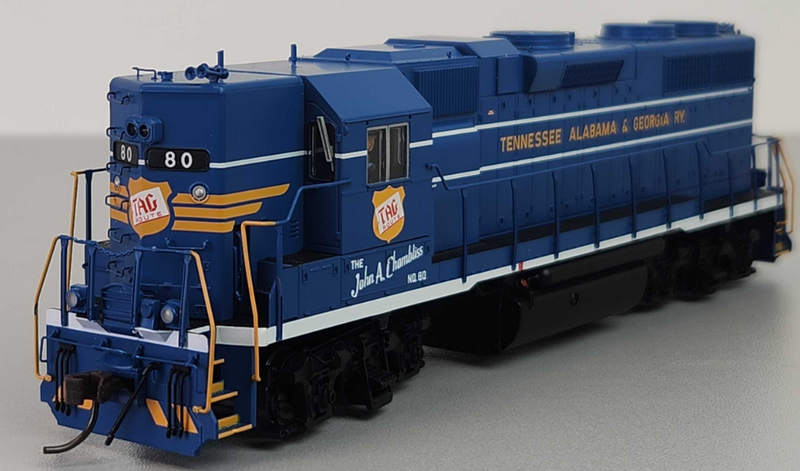 Atlas 10004075 HO GP38 SILVER CENTRAL TENNESSEE ALABAMA & GEORGIA [ORIGINAL]