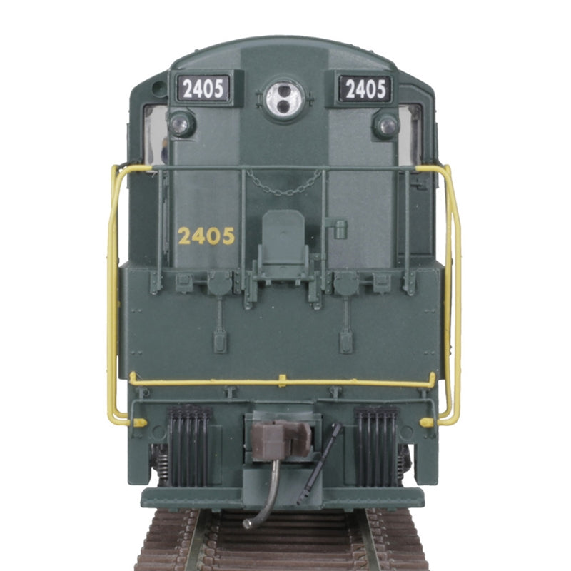 Atlas 10004131 HO TRAIN MASTER PH.1B GOLD JERSEY CENTRAL [NO STRIPES]