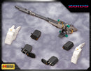 Kotobukiya ZD113 Zoids Customize Parts Dual Sniper Rifle & AZ Five Launch Missile System Set 1:72