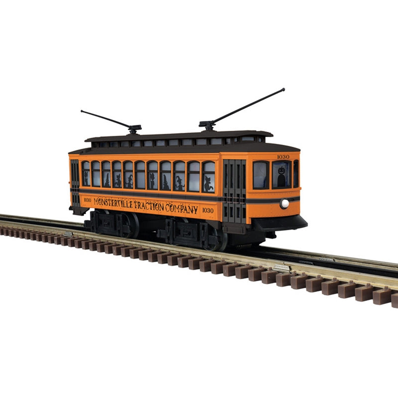 PREORDER Atlas O 1001203 Trolley 3-Rail Locomotive Conventional AC, Industrial Rail, Monsterville