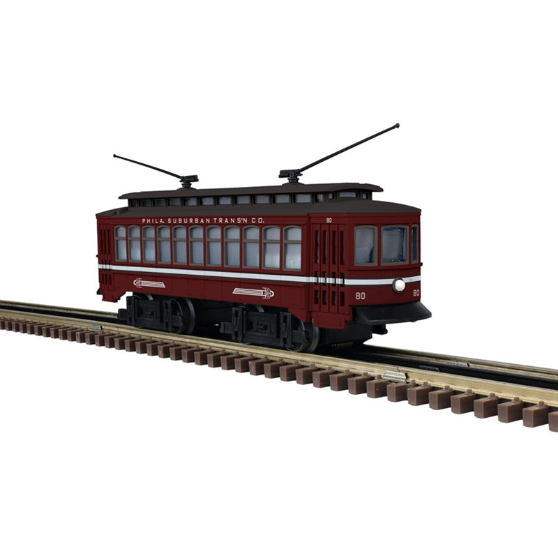 PREORDER Atlas O 1001204 Trolley 3-Rail Locomotive Conventional AC, Industrial Rail, Philadelphia Suburban