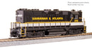 Broadway Limited Imports HO 10017 EMD GP35, Savannah & Atlanta 2715, As Appears Today, Paragon4 Sound/DC/DCC