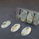 Gamers Grass Battle Ready Bases - Urban Warfare - Oval 75mm (x3)