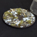 Gamers Grass Battle Ready Bases - Winter - Oval 120mm (x1)