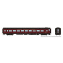 PREORDER Rapido HO 100380 CC&F Lightweight Coach Super Continental Line, BC Rail