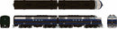 PREORDER Rapido HO 1004010 EMD FT A+B Unit Set, Standard DC, B&O #107 #107AX (blue, gray, black)