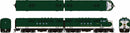PREORDER Rapido HO 1004032 EMD FT A+B Unit Set, Standard DC, SOU #6102 #6154 (green, white, gold)