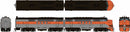 PREORDER Rapido HO 1004033 EMD FT A+B Unit Set, Standard DC, WP #905A #905B "Zephyr Scheme" (orange, silver, black)
