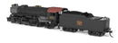PREORDER Broadway Limited Imports N 10050 USRA Heavy Mikado, CBQ (FWD) 451, Paragon4 Sound/DC/DC