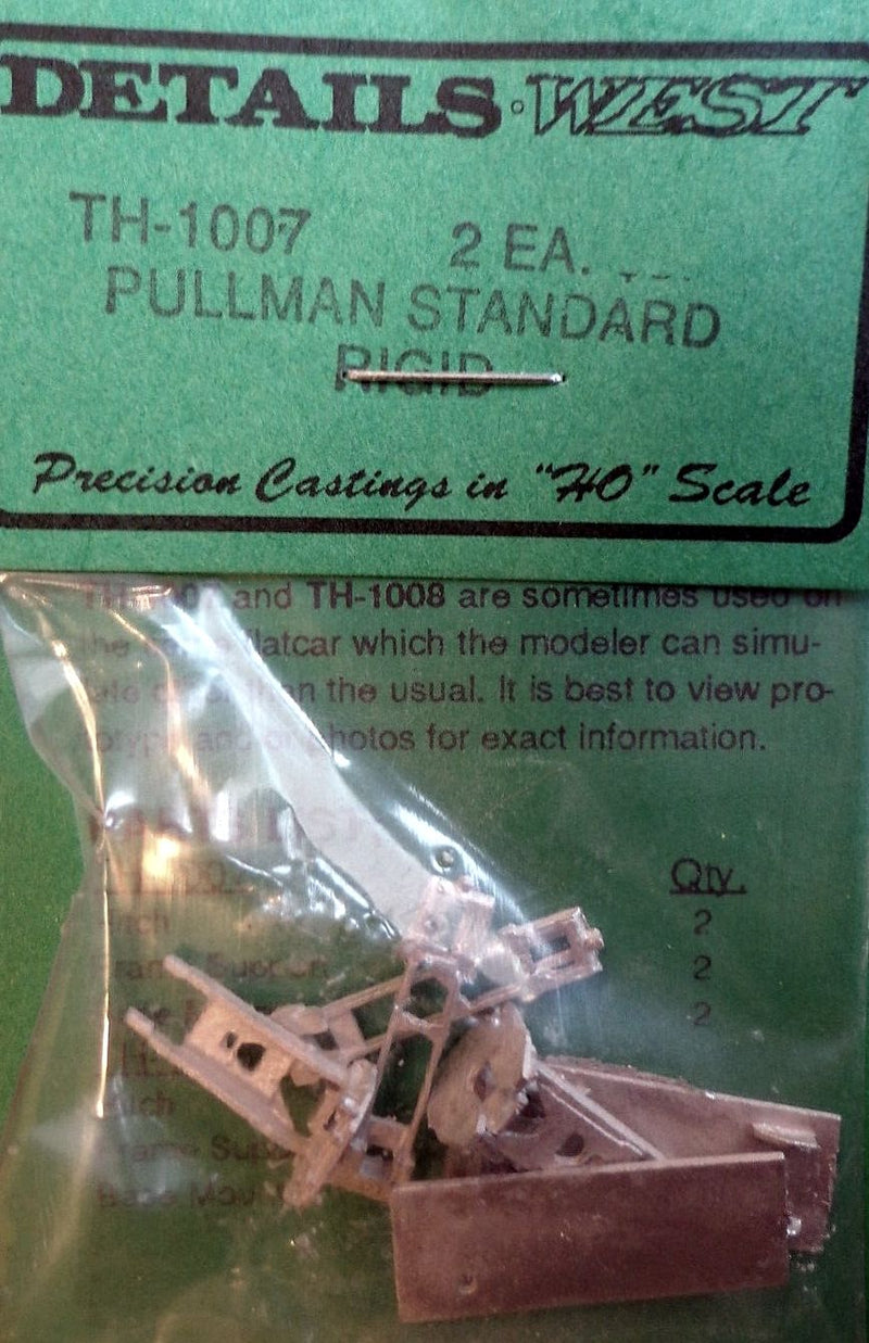 Details West HO 1007 Pullman-Standard Rigid Hitch Kits (2)