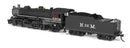 Broadway Limited Imports N 10082 USRA Light Mikado, Nacionales de Mexico 2206, No-Sound / DCC-Read