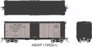 PREORDER Rapido HO 1011006 1937 AAR Box A&WP 6/